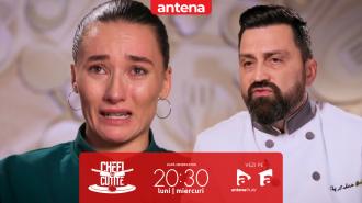 Chefi la cuțite | Sezonul 17. Marina Luca &icirc;n lacrimi! Preparatul ei nu a ieșit cum &icirc;și dorea: Nu mă reprezintă!