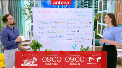 Super Neatza. Topul alimentelor care te susțin &icirc;n procesul de slăbire