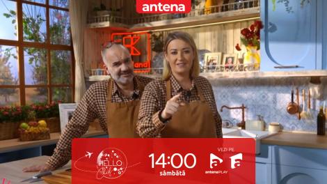 Hello Chef sezonul 11, 25 aprilie 2026. Chef Samuel și Roxana Blenche, o nouă provocare &icirc;n bucătărie! Ce rețete au de gătit pentru Mara Bănică