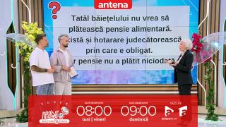 Super Neatza. Ce faci când fostul partener nu plătește pensia alimentară