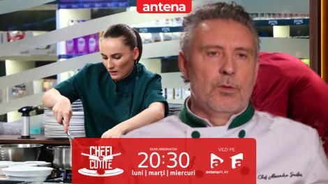 Chefi la cuțite | Sezonul 17. Marina Luca s-a accidentat &icirc;n bucătărie! Chef Sautner a chemat medicul