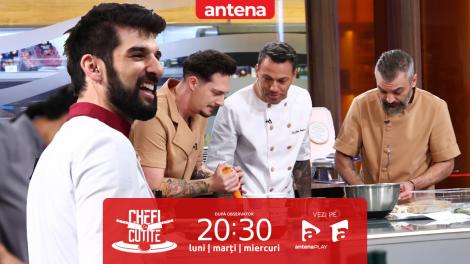 Chefi la cuțite | Sezonul 17. Alarma a sunat din nou &icirc;n bucătărie! Chef Richard: Vreți o amuletă tehnică sau distractivă?