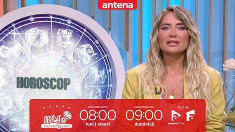 Super Neatza. Horoscopul zilei cu Adina Moraru: Fecioarele pot avea parte de schimbări neașteptate!