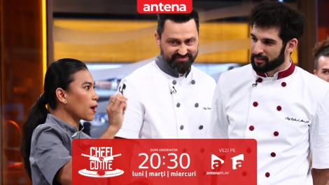 Chefi la cuțite | Sezonul 17. Irina Fodor a pus la bătaie un dublu avantaj! Cine a c&acirc;știgat jocul de gustat cei mai iuți ardei și sosuri