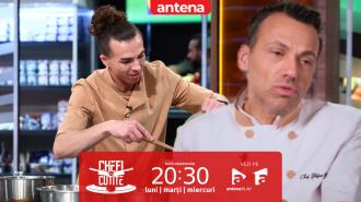 Chefi la cuțite | Sezonul 17. Chef Ștefan Popescu, scos din sărite de Alex Szabo: Este lipsă de respect! Tu nu ridici vocea la mine!