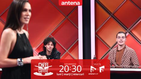 Chefi la cuțite | Sezonul 17. Actorii din serialele de la Antena 1 au degustat preparatele de la cel de-al nouălea battle
