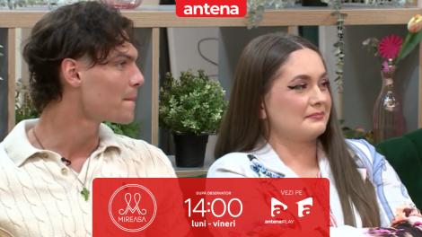 Mireasa sezonul 13. Noi interacțiuni &icirc;ntre Denis și Claudia: Putem fi cel mult colegi de antrenament!