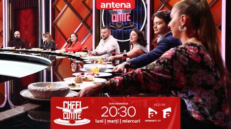 Chefi la cuțite | Sezonul 17. Food influencerii, impresionați de preparate: &rdquo;De la mine toate au o inimioară!&rdquo;