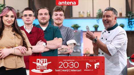 Chefi la cuțite | Sezonul 17. Chef Alexandru Sautner folosește o amuletă strategică. Patru concurenți noi intră &icirc;n joc!