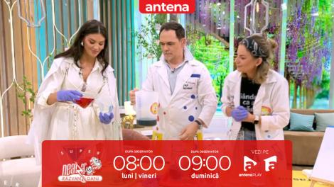 Super Neatza. Andreea Stoica, coordonator Fun Science, experimente legate de proprietățile fizice ale materiei