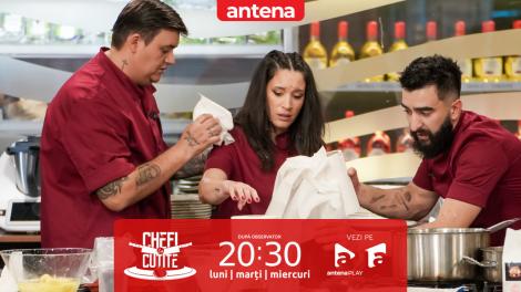 Chefi la cuțite | Sezonul 17. Incident &icirc;n bucătărie pentru Sabina Sopterean: Am tras o tr&acirc;ntă de toată frumusețea!