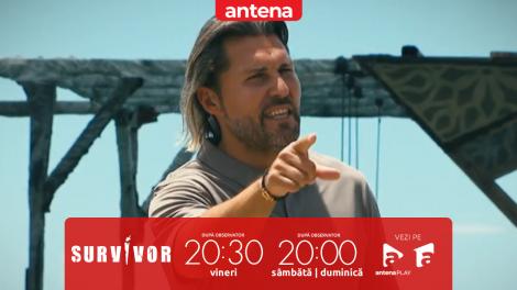 Lupta pentru imunitate! Nu rata următorul episod Survivor Rom&acirc;nia, de la 20:00, pe Antena 1 și &icirc;n AntenaPLAY