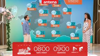 Super Neatza. Prognoza meteo cu Ramona Olaru: Cer variabil, cu înnoräri temporare in jumătatea de vest a țării, unde va ploua