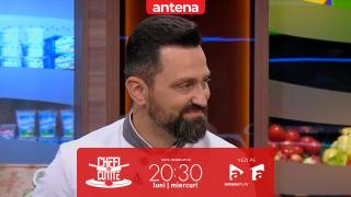 Rime usturătoare pentru chefi! Nu rata următoarea ediție Chefi la cuțite, de la 20:30, pe Antena 1 și în AntenaPLAY