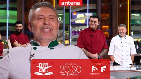 Chefi la cuțite | Sezonul 17. Rime și distracție la Chefi la cuțite! Florinel Ungureanu aduce victoria echipei bordo