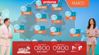 Super Neatza. Prognoza meteo cu Ramona Olaru: Cer variabil, cu temperaturi de până la 26 de grade