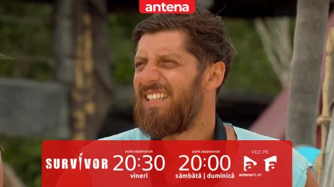 Survivor Rom&acirc;nia 2026. Lucian și echipa lui sărbătoresc, &icirc;n timp ce rivalii răm&acirc;n fără festinul libanez