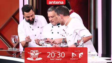 Semifinala Chefi la cuțite | Sezonul 17. Chefii au degustat preparatele concurenților din cea de-a treia probă a semifinalei! Chef Richard: Sunt m&acirc;ndru de farfurii!