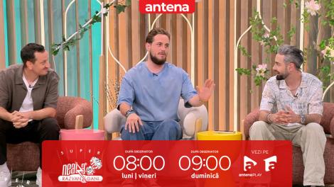 Super Neatza. De ce evită Aris Eram să meargă cu fete la bunica lui: &bdquo;Dacă o aduc pe Ramona, cred că leșină!&rdquo;