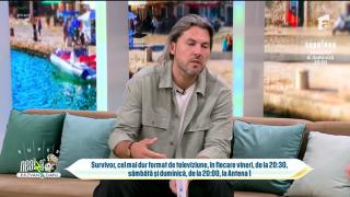 Super Neatza. Adi Vasile, detalii din culisele Survivor: „În fiecare zi mi-a fost milă de concurenți!”