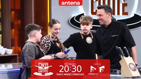 Chefi la cuțite - Viitorul are gust. Chefii și-au format echipele. Emoții mari pentru copii