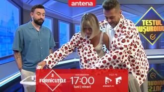 Furnicuțele 2026. Ana și Tudor Ionescu, probă de foc &icirc;n aceeași cămașă! Cum s-au descurcat cu sarcinile casnice