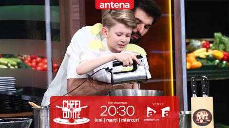 Chefi la cuțite - Viitorul are gust. Emoții mari la proba pe echipe. Chef Richard: &bdquo;Mini chefi, ați făcut o farfurie top!&rdquo;