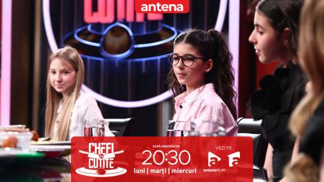 Chefi la cuțite - Viitorul are gust. Degustare specială realizată de copii artiști: &bdquo;Sunt foarte gustoase&rdquo;