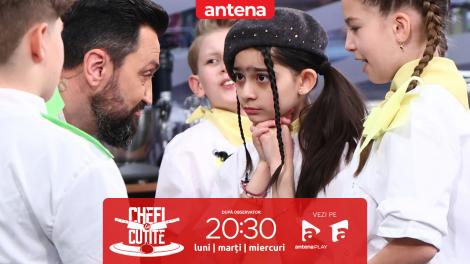 Chefi la cuțite - Viitorul are gust. Poveștile copilăriei ajung &icirc;n farfuriile concurenților: &bdquo;Complicată rău tema asta!&rdquo;