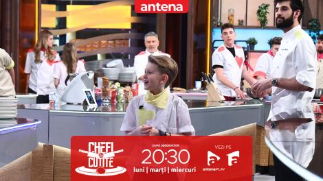 Chefi la cuțite - Viitorul are gust. Chef Richard Abou Zaki agită competiția cu un avantaj puternic. Amuleta a schimbat strategia!