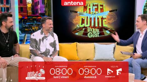 Super Neatza. Orlando Zaharia și Ștefan Popescu, povești din mini-sezonul Chefi la cuțite-Viitorul are gust