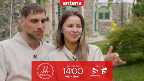 Mireasa sezonul 13. Ema și Alan s-au bucurat de o noapte la hotel fără camere