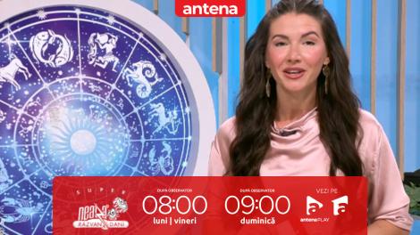 Super Neatza. Horoscopul Zilei cu Claudia Băcuță: Gemenii descoperă o oportunitate care le lărgește orizonturile