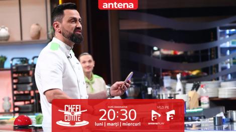 Chefi la cuțite - Viitorul are gust. Amulete &icirc;n cascadă la ultima confruntare pe echipe! Ce pedepse au dat chefii