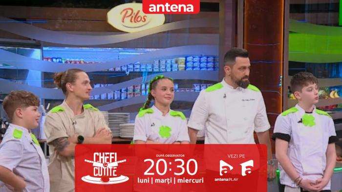 Nu rata semifinala Chefi la cuțite - Viitorul are gust, de la 20:30, pe Antena 1 și &icirc;n AntenaPLAY