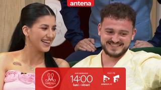 Mireasa, sezonul 13. Amalia și Sebastian, 3 luni de relație. Cum au sărbătorit