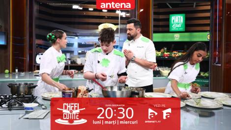 Finala Chefi la cuțite - Viitorul are gust.  Tensiune la cote maxime &icirc;n bucătărie! Momente dificile pentru finaliști la proba de desert