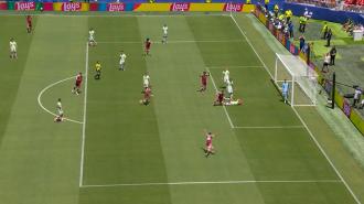 Gol Boualem Khoukhi, după o lovitură de cap precisă! | Qatar - Elveția