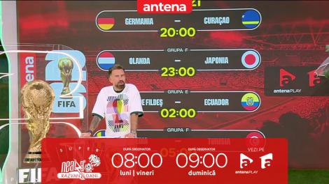 Neatza de Weekend. World Cup News 2026. Rezumatul meciurilor Brazilia - Maroc, Qatar - Elveția, Haiti - Scoția și Australia - Turcia