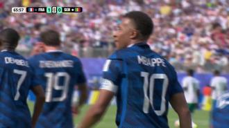 Kylian Mbappe deschide scorul &icirc;n minutul 66 | Franța - Senegal