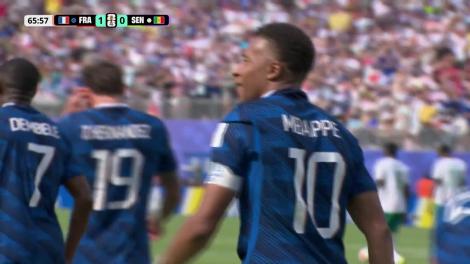 Kylian Mbappe deschide scorul &icirc;n minutul 66 | Franța - Senegal