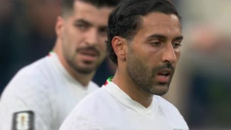 Christopher Wood oferă pasa decisivă, iar Henry Just marchează &icirc;n fața lui Alireza Beiranvand | Iran - Noua Zeelandă