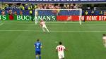 Harry Kane &icirc;nscrie și deschide scorul pentru Anglia (min. 12)  | Anglia - Croația