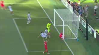 Erling Haaland &icirc;mpinge balonul &icirc;n poartă din 2 metri | Irak - Norvegia