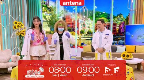 Super Neatza. Patru super experimente cu apă. Demonstrație spectaculoasă realizată de Profesorul Trăsnit