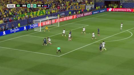 Cunha deschide scorul (min. 23) | Brazilia - Haiti