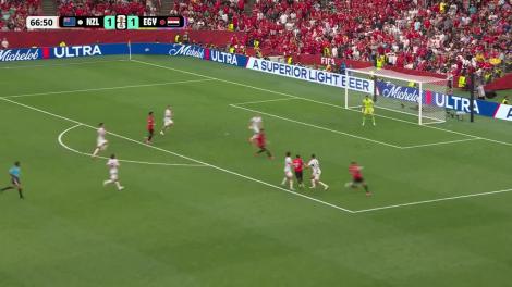 Gol pentru Mohamed Salah, venit pe contraatac (min.68) | Noua Zeelandă - Egipt