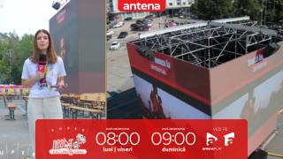 Super Neatza. Suporterii pot vedea cel mai mare spectacol fotbalistic în Piața Antena World Cup