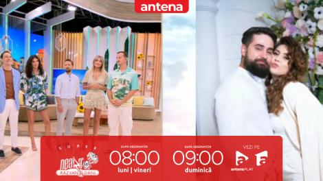 Super Neatza. La mulți ani, Elena și Alexandru!