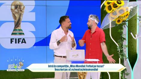 Super Neatza. Competiția "Miss Mondial: Fotbal pe tocuri": Natalia Abrudan, candidata zilei